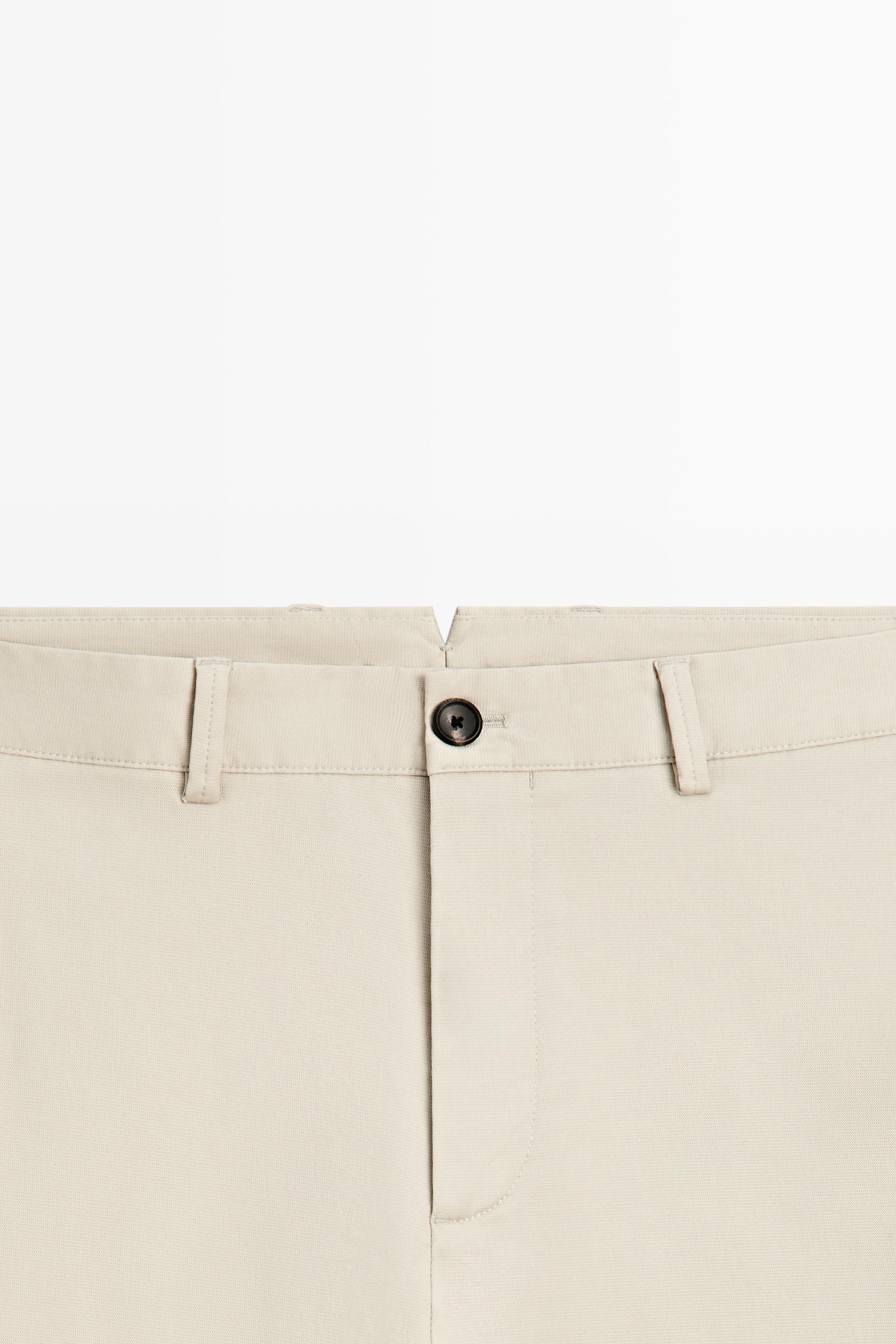 Pantalon slim avec coton